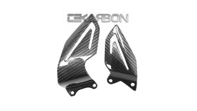 2013 - 2014 Triumph Daytona 675 Carbon Fiber Heel Plates