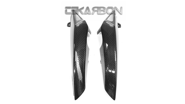 2008 - 2010 Triumph Speed Triple Carbon Fiber Tail Side Fairings
