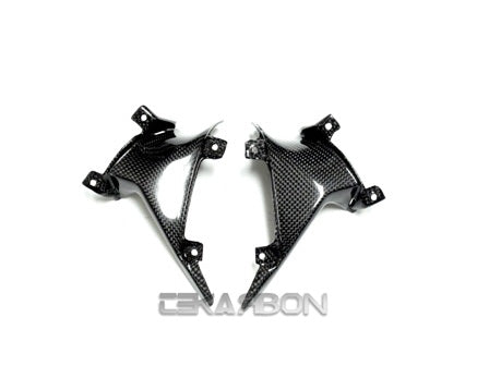 2007 - 2012 Honda CBR600RR Carbon Fiber Small Side Panels