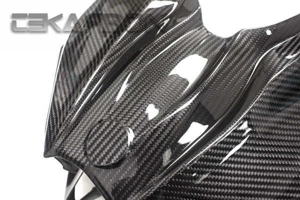2015 - 2022 Kawasaki Ninja H2 Carbon Fiber Front Fairing
