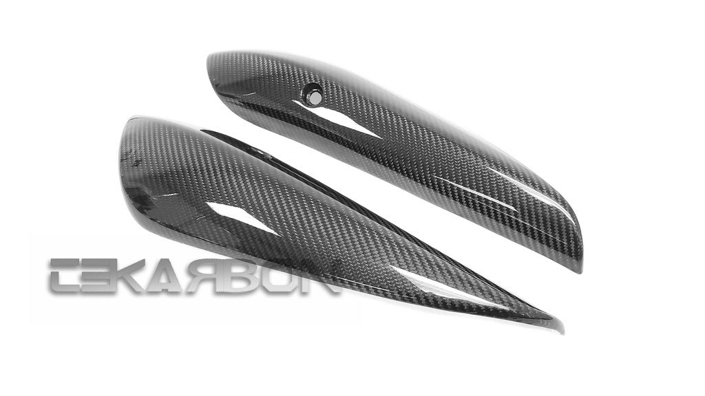 Tekarbon :: 2006 - 2007 Kawasaki ZX10R Carbon Fiber Exhaust Heat
