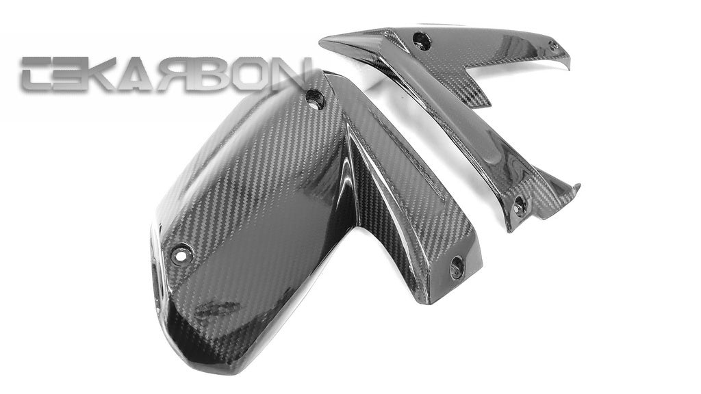 Tekarbon :: 2008 - 2009 Kawasaki ZX10R Carbon Fiber Side Fairing 