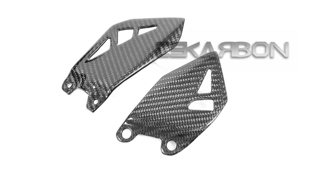 Tekarbon :: 2011 - 2015 Kawasaki ZX10R Carbon Fiber Heel Plates