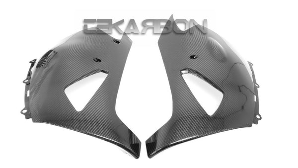 2006 - 2020 Kawasaki ZX14R Carbon Fiber Lower Side Fairings