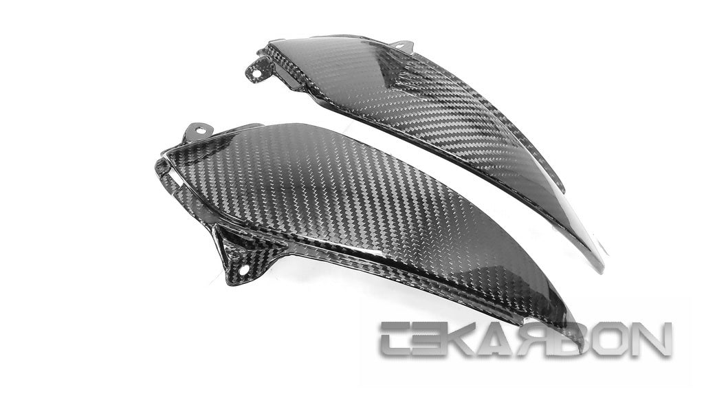 Tekarbon :: 2005 - 2006 Kawasaki ZX6R Carbon Fiber Front Side Tank