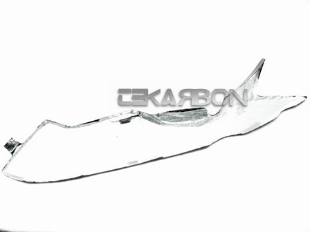 2010 - 2012 Kawasaki Z1000 Carbon Fiber Lower Heat Shield
