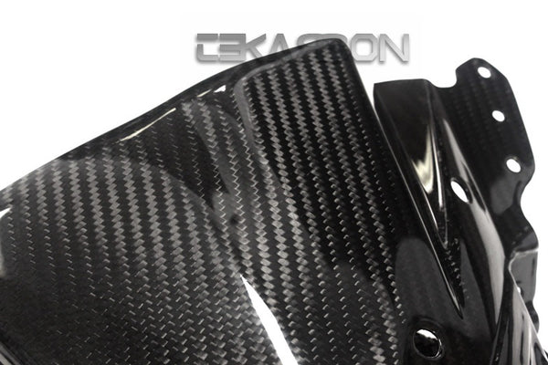 2013 - 2016 Kawasaki ZX6R Carbon Fiber Nose Fairing