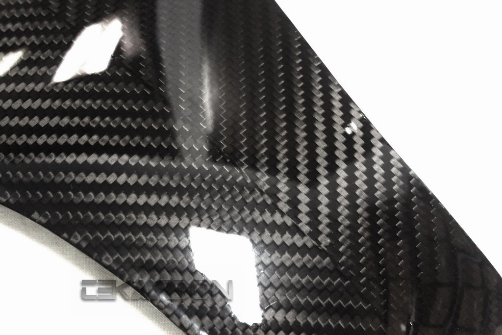 Tekarbon :: 2006 - 2007 Kawasaki ZX10R Carbon Fiber Tank Pad