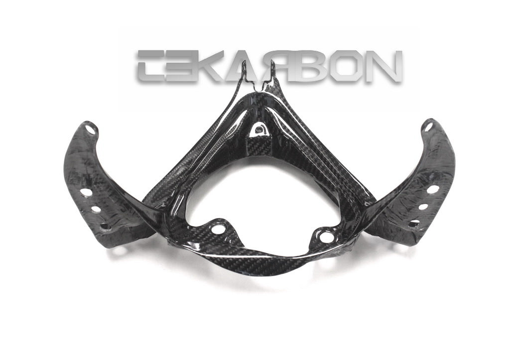 TCMT Headlight Assembly Fairing Stay Bracket – Suzuki GSXR1000 2005-2006 – Black Housing, Clear Lens