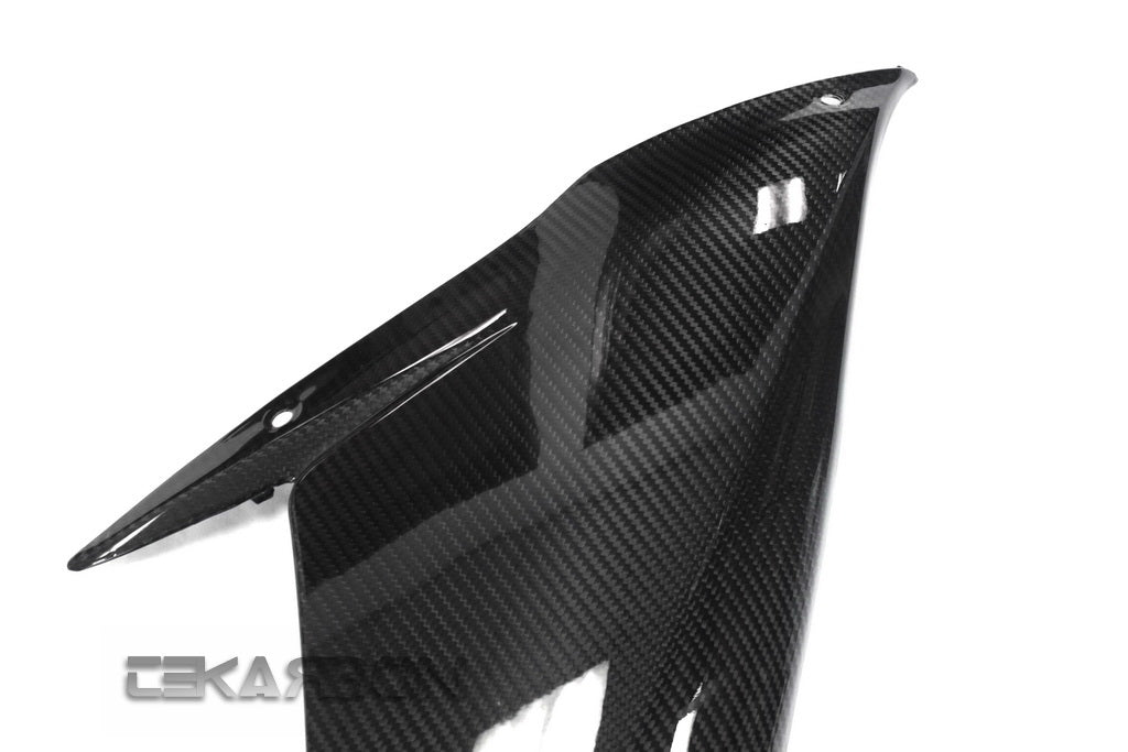 100% Carbon Fiber Tail Side Panels For 2011-2019 Suzuki GSX-R600 & GSX-R750 - Gloss Twill