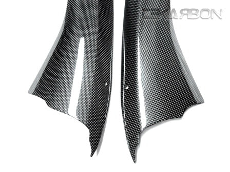 2008 - 2016 Yamaha YZF R6 Carbon Fiber Front Side Panels