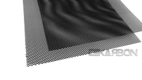 Aluminum Black Mesh Grille Sheet Grid Insert for Body Panels Vent - 9