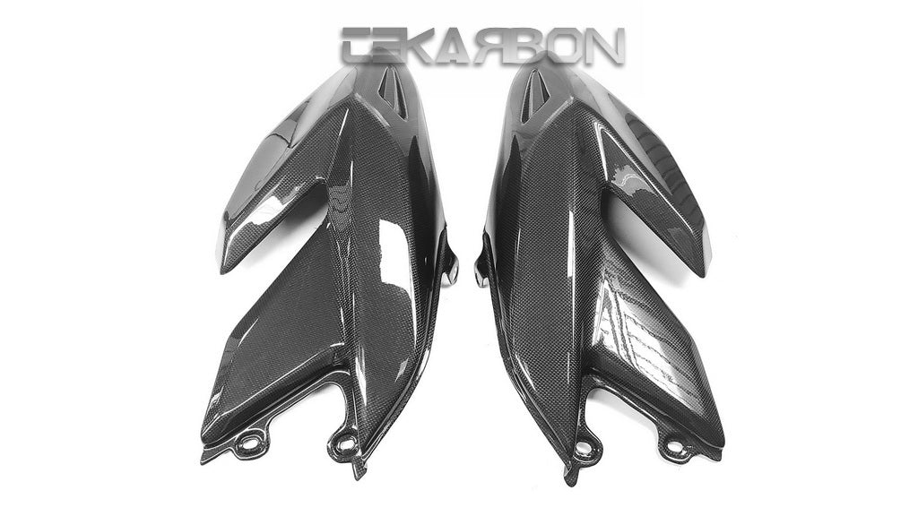 Carbon Fiber Tail For Ducati Hypermotard 1100-796 Twin Exhaust With Led Rear Light - Foto 8