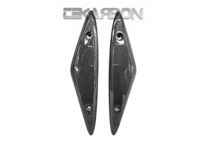 2013 - 2018 Ducati Hypermotard / Hyperstrada / 939 Carbon Fiber Upper Side Panels