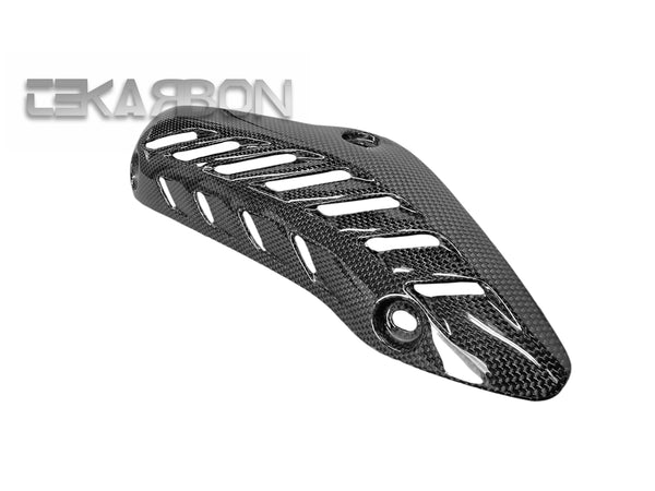 2014 - 2017 Ducati Monster 1200 / 821 Carbon Fiber Exhaust Heat Shield RH