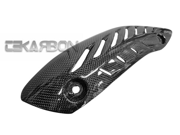 2014 - 2017 Ducati Monster 1200 / 821 Carbon Fiber Exhaust Heat Shield RH