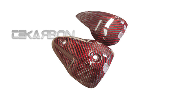 2008 - 2010 Ducati Monster 696 Carbon Fiber Exhaust Cover