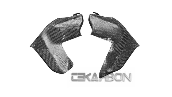 2010 - 2014 Ducati Multistrada Carbon Fiber Side Fairing Panels