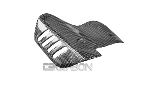2007 - 2012 Ducati 1198 1098  848 Carbon Fiber Exhaust Heat Shield (Termigononi Exhaust Only)