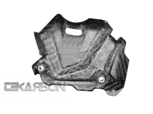2017 - 2019 Kawasaki Ninja 650 Carbon Fiber Key Sprocket Cover