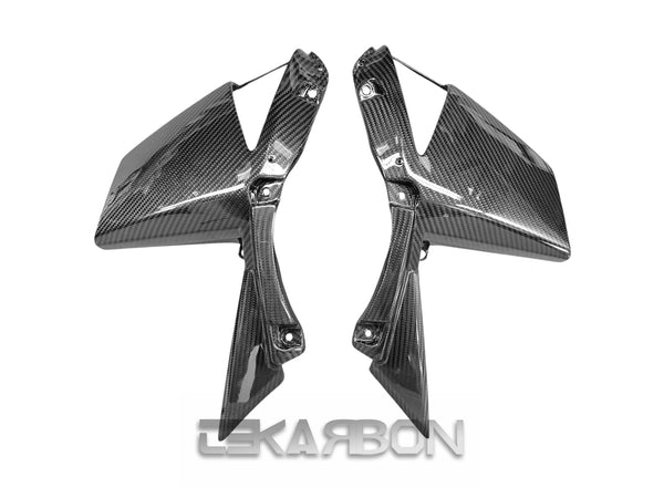 2010 - 2012 Kawasaki Z1000 Carbon Fiber Front Side Fairing