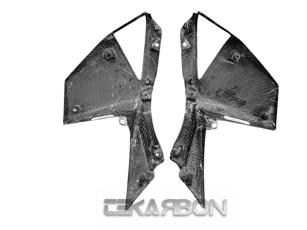 2010 - 2012 Kawasaki Z1000 Carbon Fiber Front Side Fairing