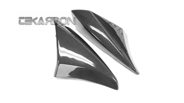 2010 - 2012 Kawasaki Z1000 Carbon Fiber Front Upper Side Panels