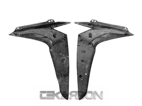 2014 - 2016 Kawasaki Z1000 Carbon Fiber Front Side Fairings