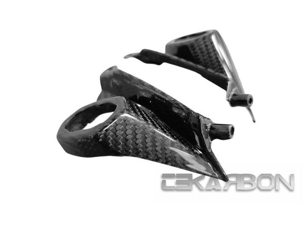 2014 - 2016 Kawasaki Z1000 Carbon Fiber Headlight Side Covers