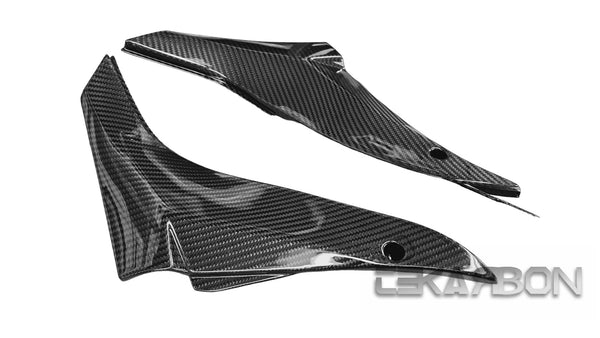 2008 - 2010 Kawasaki ZX10R Carbon Fiber Side Tank Panels