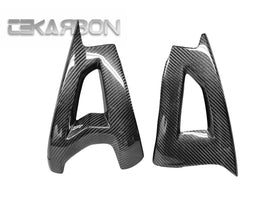 2011 - 2015 Kawasaki ZX10R Carbon Fiber Swingarm Covers