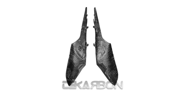 2011 - 2015 Kawasaki ZX10R Carbon Fiber Tail Side Fairings