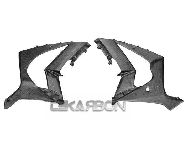 2011 - 2020 Kawasaki ZX10R Carbon Fiber Large Side Fairings