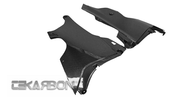 2021 - 2024 Kawasaki ZX10R Carbon Fiber Lower Side Fairings