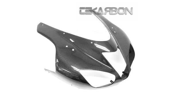 2007 - 2008 Kawasaki ZX6R Carbon Fiber Front Fairing