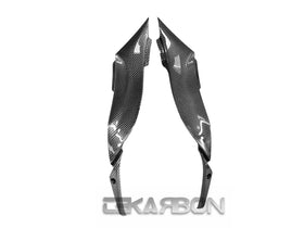 2009 - 2012 Kawasaki ZX6R Carbon Fiber Side Tank Panels