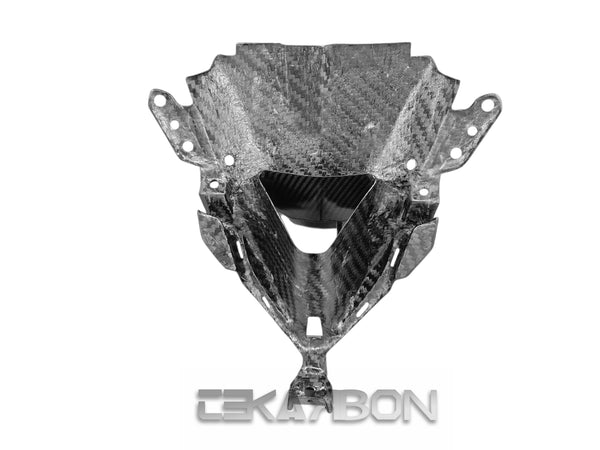 2019 - 2021 Kawasaki ZX6R Carbon Fiber Nose Fairing
