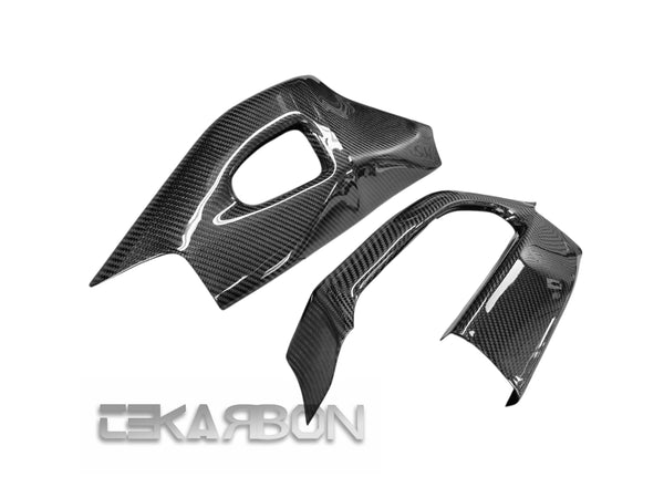 2005 - 2006 Suzuki GSXR 1000 Carbon Fiber Swingarm Covers