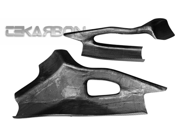 2005 - 2006 Suzuki GSXR 1000 Carbon Fiber Swingarm Covers