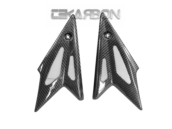 2008 - 2010 Triumph Speed Triple Carbon Fiber Side Tank Panels