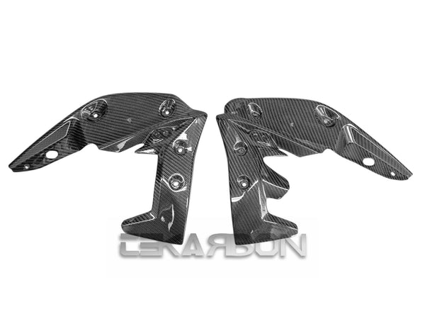 2011 - 2014 Triumph Speed Triple Carbon Fiber Radiator Covers