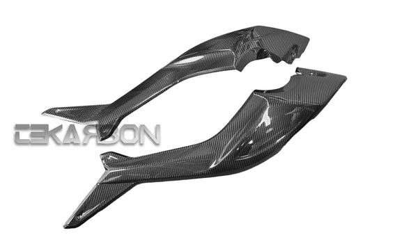 2012 - 2015 Yamaha Tmax 530 Carbon Fiber Mid Side Fairings