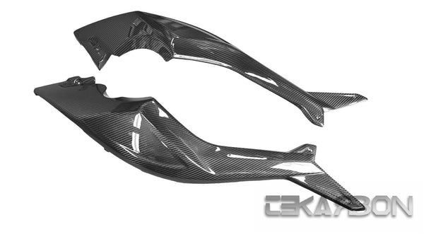 2012 - 2015 Yamaha Tmax 530 Carbon Fiber Mid Side Fairings