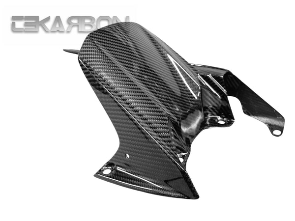 2004 - 2006 Yamaha YZF R1 Carbon Fiber Rear Hugger w/ Chain Guard