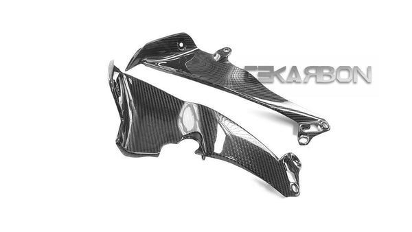 2009 - 2014 Yamaha YZF R1 Carbon Fiber Side Fairing Panels