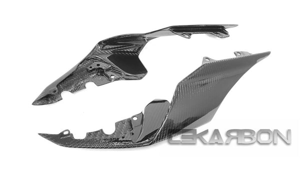 2015 - 2019 Yamaha YZF R1 Carbon Fiber Tail Side Fairings (Twill)