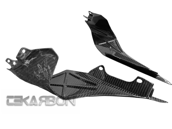 2015 - 2019 Yamaha YZF R1 Carbon Fiber Inner Tail Side Panels (Twill)