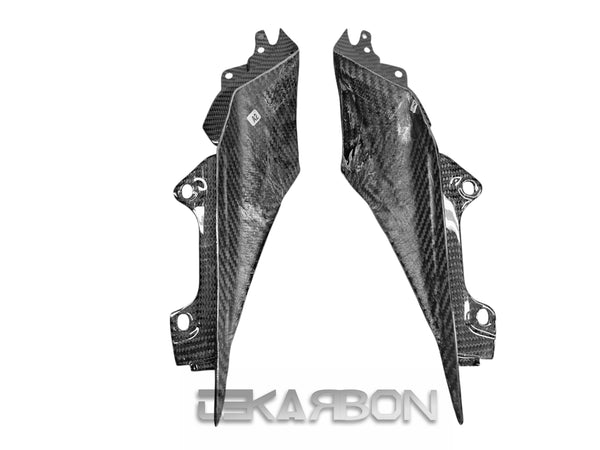 2015 - 2019 Yamaha YZF R1 Carbon Fiber Inner Tail Side Panels (Twill)