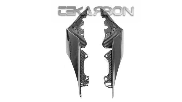 2015 - 2019 Yamaha YZF R1 Carbon Fiber Tail Side Fairings (Twill)