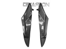 2006 - 2007 Yamaha YZF R6 Carbon Fiber Side Tank Panels